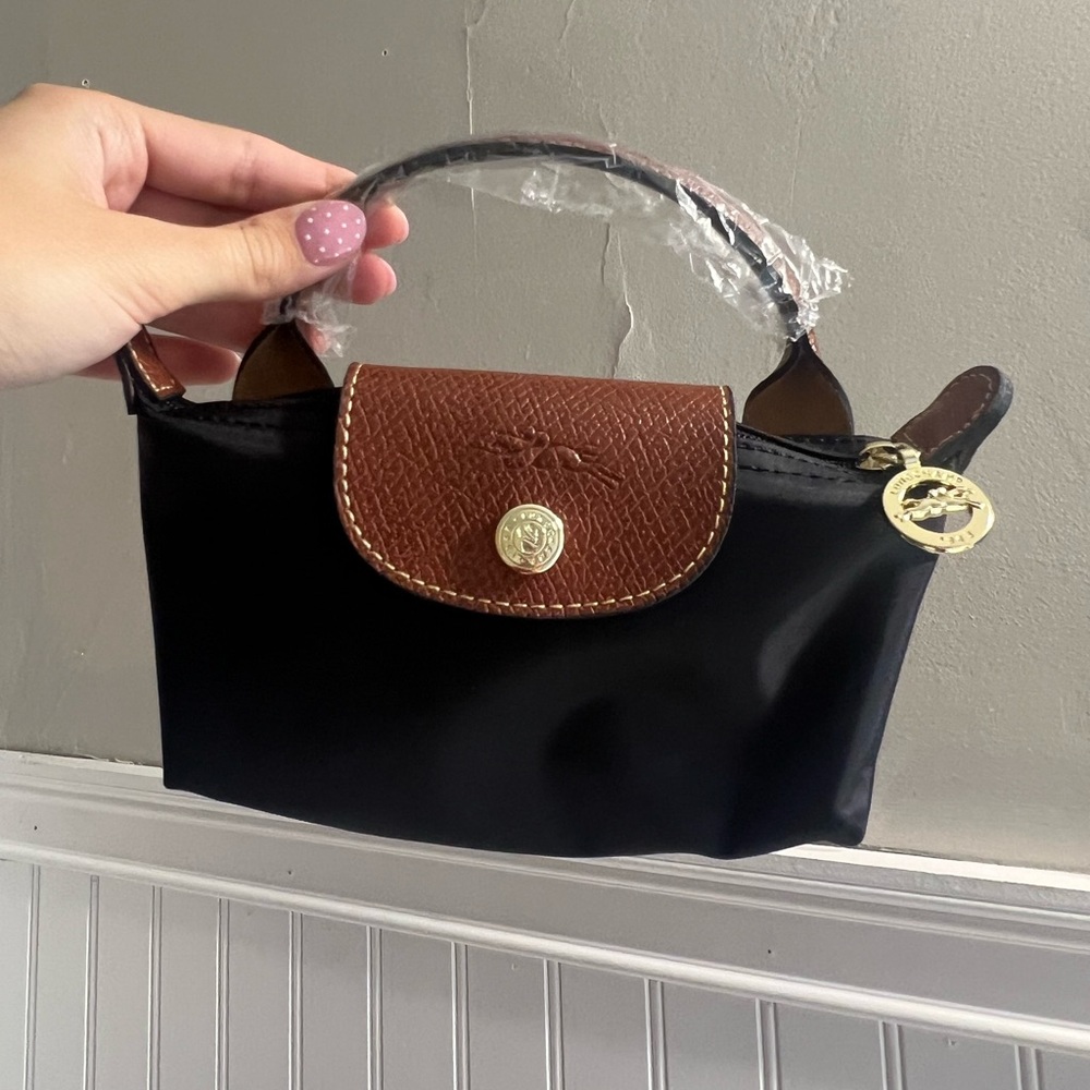 Mini Pouch with handle Le Pliage Original
